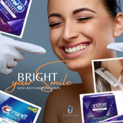 Brigth your smile with Crest whiteing strips