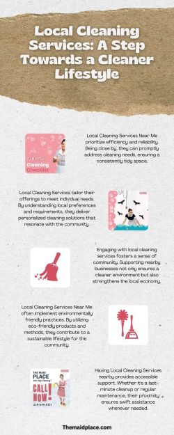 Local Cleaning Services: A Step Towards a Cleaner Lifestyle