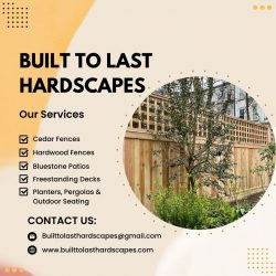 Hardwood Fences | Built To Last Hardscapes