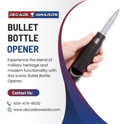 Unique Personalized Bullet Bottle Opener – Custom Black 25mm Bushmaster