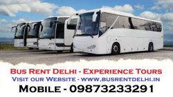 Bus hire service in Delhi