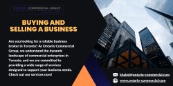 Buying And Selling A Business in Toronto | Ontario Commercial Group