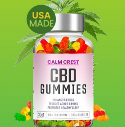 Calm Crest CBD Gummies *World’s Popular Formula* Reduce Stress & Anxiety Levels!