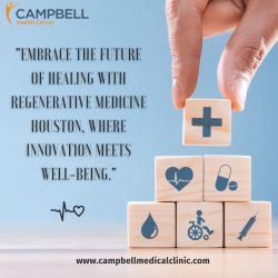 Campbell Health Center: Future Healing with Regenerative Medicine