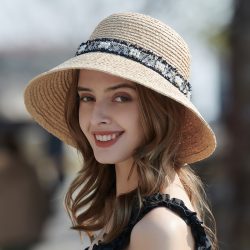 The Charm of a Straw Dome Hat