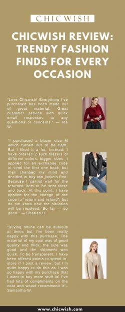 Chicwish Review: Trendy Fashion Finds for Every Occasion