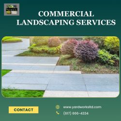 Transform Your Space: Commercial Landscaping Services by Yard Works