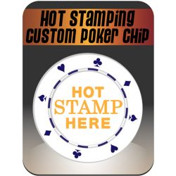 Elevate Your Game: Hot Stamping for Custom Poker Chips