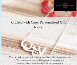 Crafted with Care: Personalized Gift Ideas.
