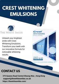Crest Whitening Emulsions