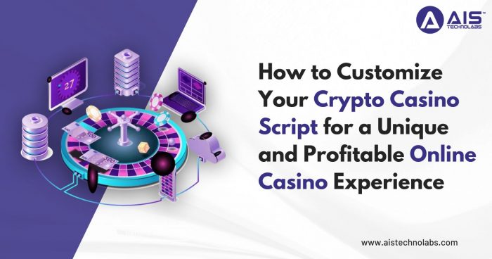 How to Customize Your Crypto Casino Script for a Unique and Profitable Online Casino Experience