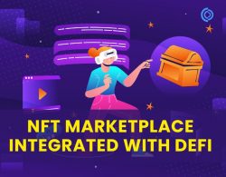 DeFi Integrated NFT Marketplace