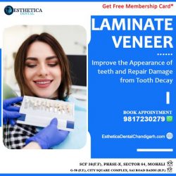 Revitalize Your Smile: Dental Laminates and Veneers in Chandigarh at Esthetica Dental Chandigarh