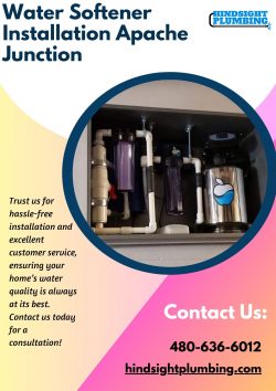 Discover Expert Water Softener Installation At Apache Junction