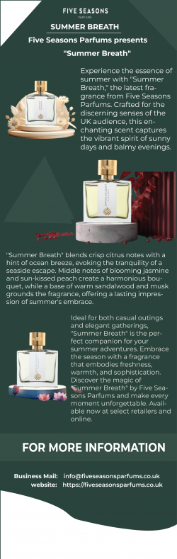 Discover the Refreshing Essence of Summer Breath by Five Seasons Parfums