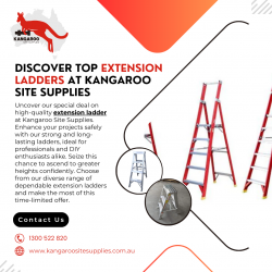 Discover Top Extension Ladders at Kangaroo Site Supplies