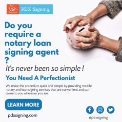 Do you require a notary loan signing agent
