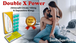 Double X Power (Sildenafil Citrate 100mg and Dapoxetine 60mg)