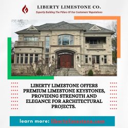 Durable Limestone Keystone: Enhance Your Architecture