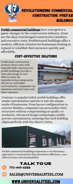 Efficient Solutions with Prefab Commercial Buildings