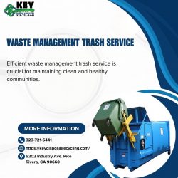 Efficient Waste Management: Revolutionizing Trash Services for a Cleaner Future