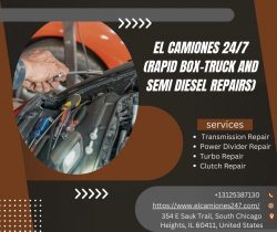 EL Camiones: Expert Diesel Mechanics Available 24/7 in Chicago Heights, IL