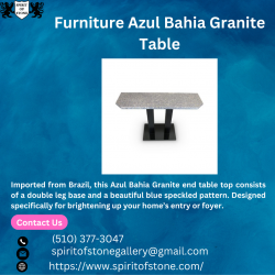 Elegant Sophistication: The Timeless Beauty of Azul Bahia Granite Tables