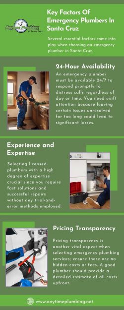 Emergency Plumbers Services in Santa Cruz | Anytime Plumbing
