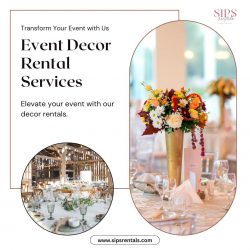 Event Decor Rentals Services in Charlotte, NC