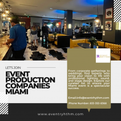 Top Event Production Companies in Miami for Perfect Events