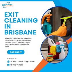 Exit cleaning in Brisbane