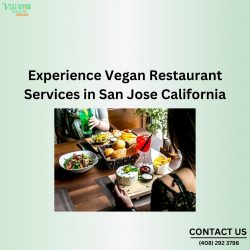 Experience Vegan Restaurant Services in San Jose California