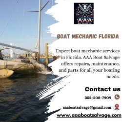 Expert Boat Mechanic Services in Florida | AAA Boat Salvage