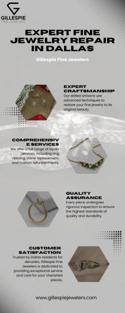 Expert Fine Jewelry Repair in Dallas | Gillespie Fine Jewelers