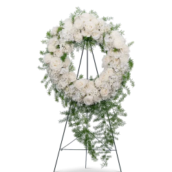 Cross Wreath for Funeral