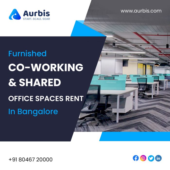 Furnished Co-working & Shared Office Spaces Rent In Bangalore