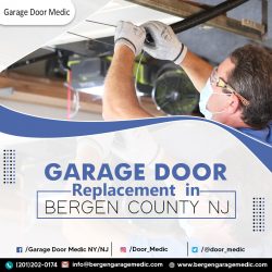 Garage door replacement in Bergen County NJ