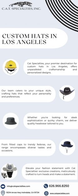 Get Premium Quality & Stylish Custom Hats in Los Angeles
