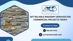 Premier Masonry Contractor for Commercial Needs!
