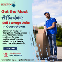 Get the Most Affordable Self-Storage Units in Georgetown, Texas
