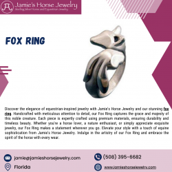 Get the Perfect Fox Ring at Jamie’s Horse Jewelry
