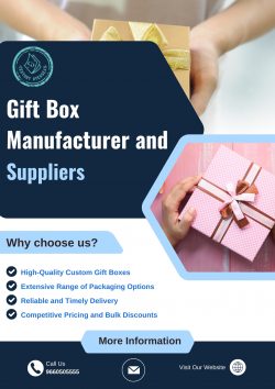 Gift Box Manufacturer and Suppliers