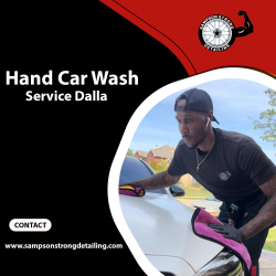 Hand Car Wash Service in Dallas
