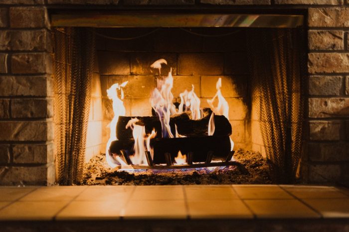 Stone Fireplace Refacing Transformation