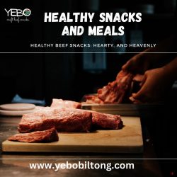 Delicious and Nutritious: Healthy Snacks and Meals at Yebo Biltong