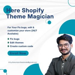 Shopify Theme Magician ✨ | Fix bugs, edit & customize your store (24/7 Available)