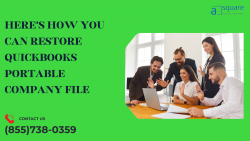 Restoring a QuickBooks Portable Company File: A Step-by-Step Guide
