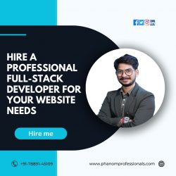 Hire a Professional Full-Stack Developer for Your Website Needs