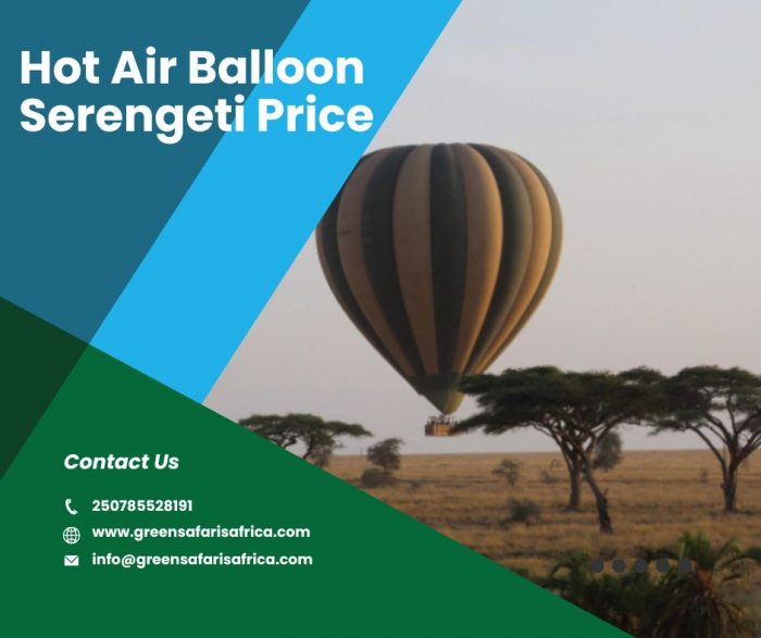 Hot Air Balloon Serengeti Price