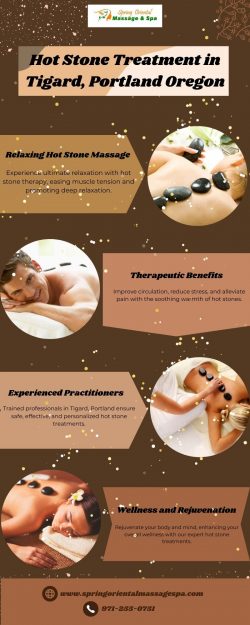 Relax with Hot Stone Treatment in Tigard, Portland, Oregon